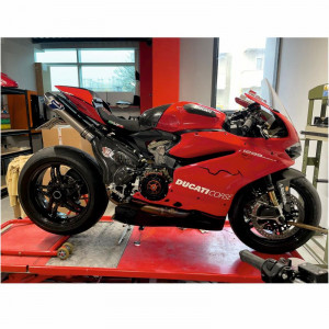 Sottocarena Racing per Ducati Panigale 1199 - 1299 verniciato